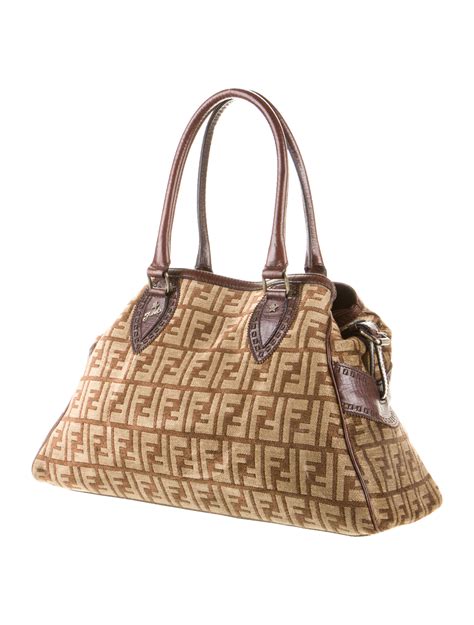 Fendi Zucca du Jour Handbag 